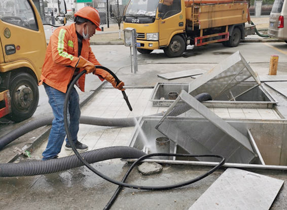 于洪隔油池清理